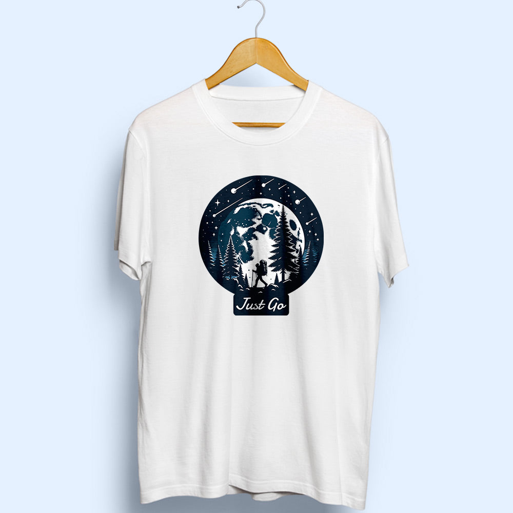 Just Go Half Sleeve T-Shirt