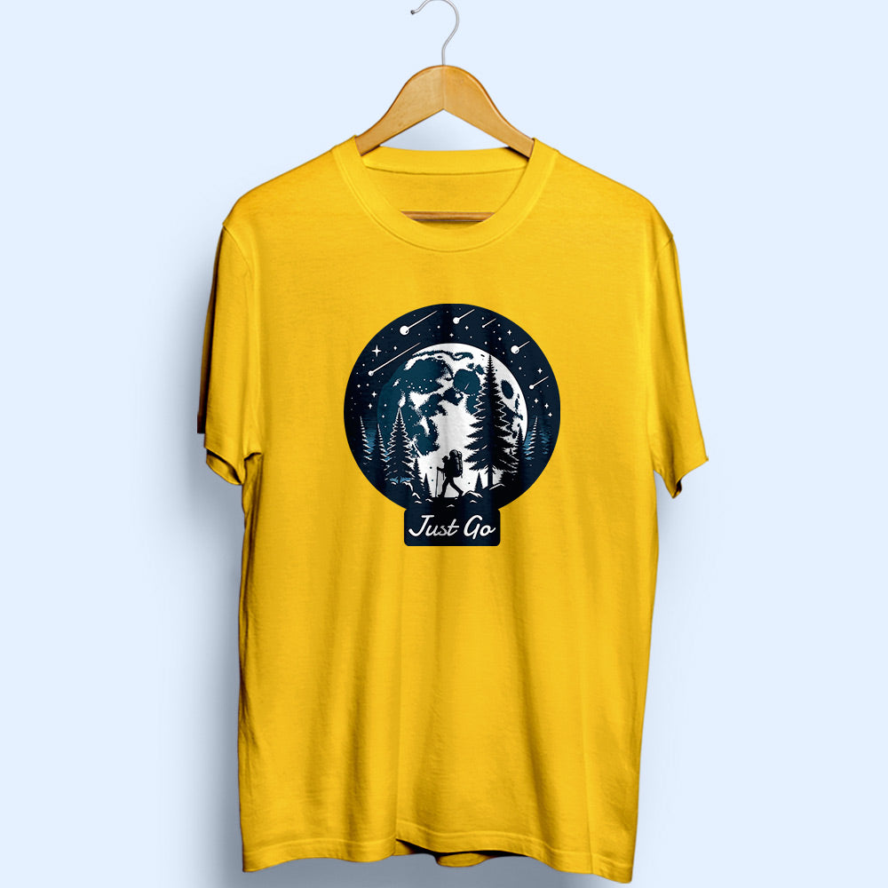 Just Go Half Sleeve T-Shirt