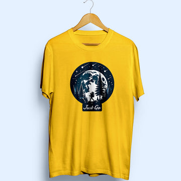 Just Go Half Sleeve T-Shirt