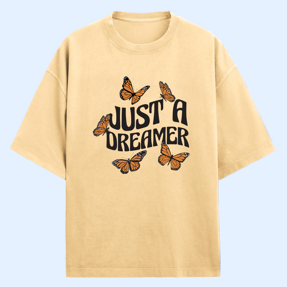 Just A Dreamer (Front Print) Oversized T-Shirt
