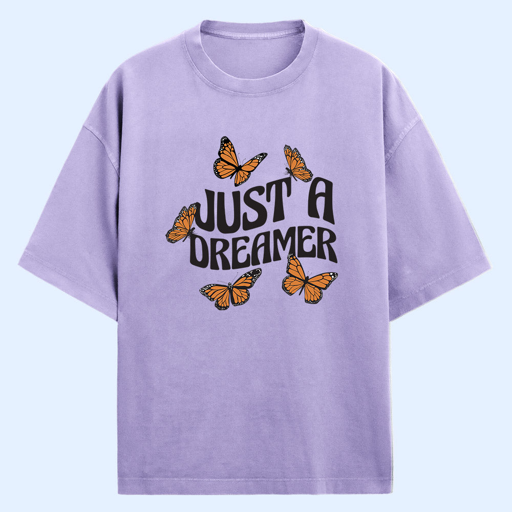 Just A Dreamer (Front Print) Oversized T-Shirt