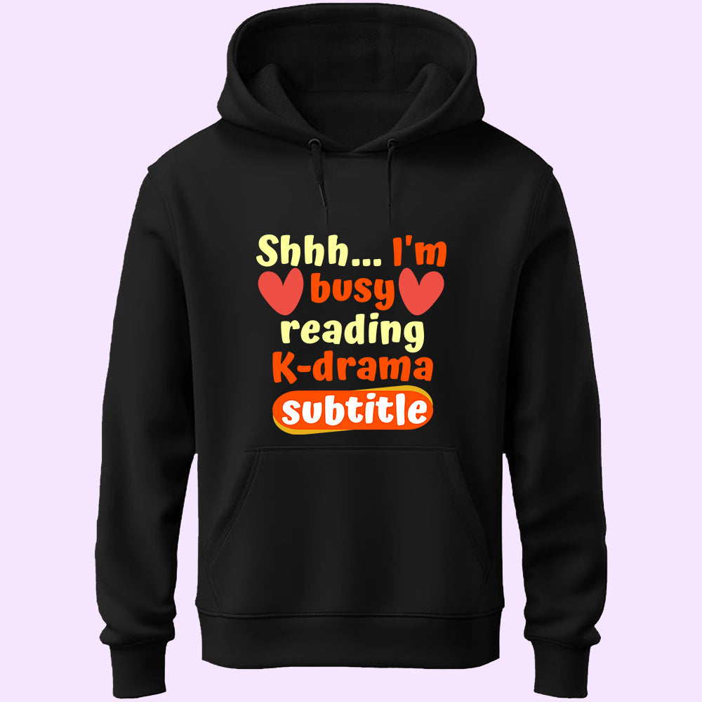 K-Drama Subtitle Unisex Hoodie