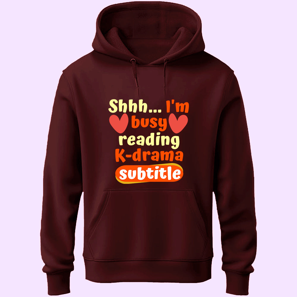 K-Drama Subtitle Unisex Hoodie