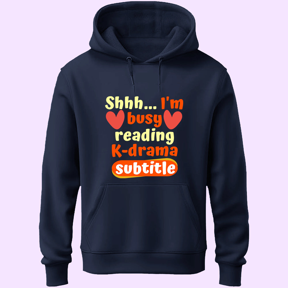 K-Drama Subtitle Unisex Hoodie