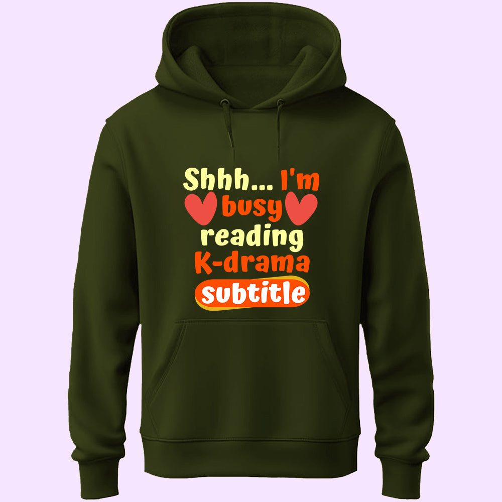 K-Drama Subtitle Unisex Hoodie