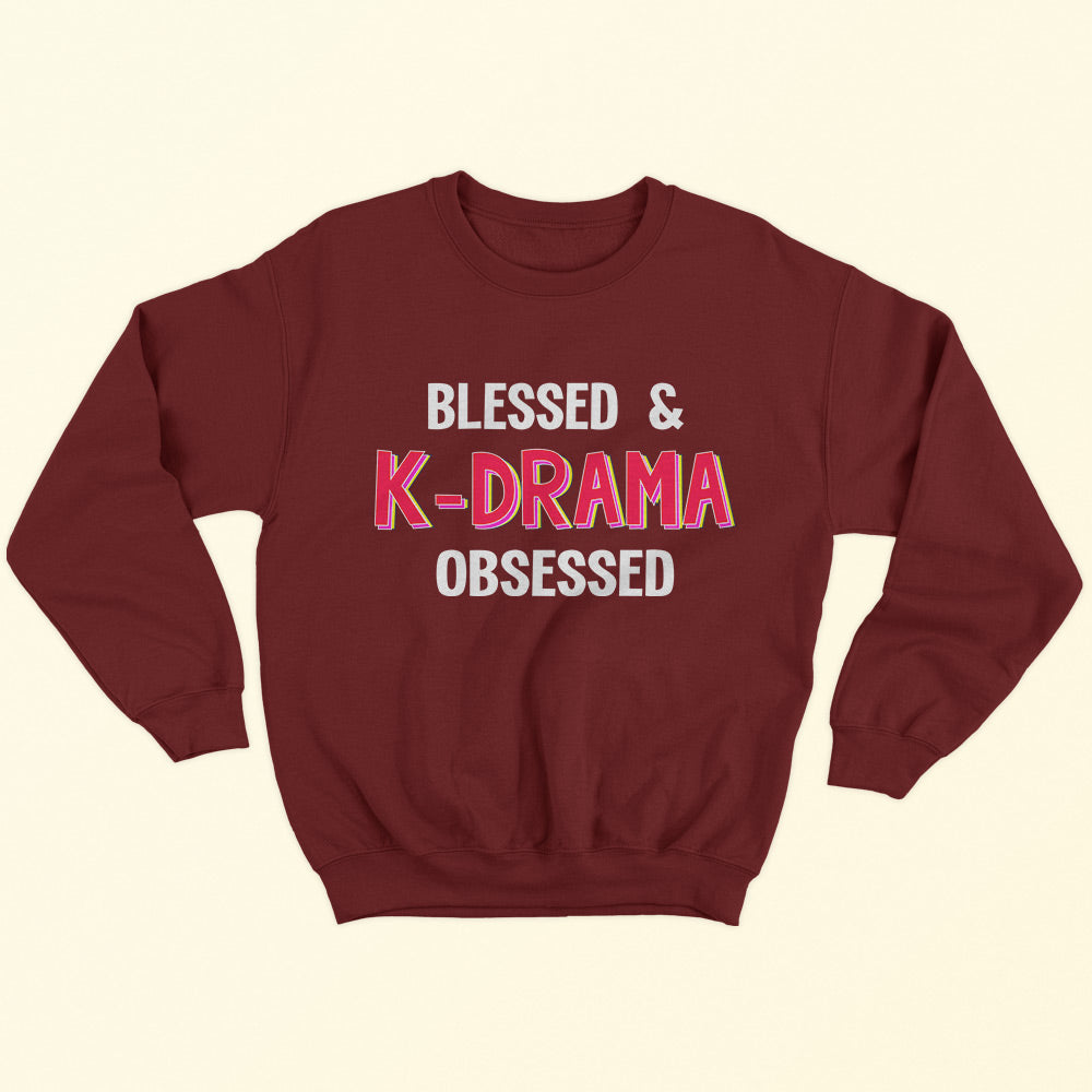 K-Drama Obsessed Sweatshirt - Soul & Peace