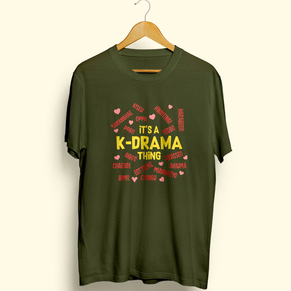 K-Drama Thing Half Sleeve T-Shirt