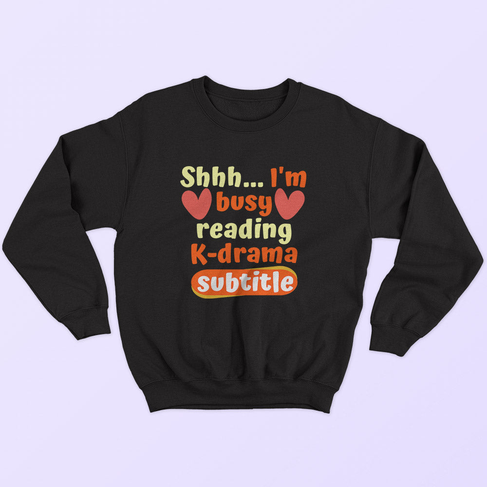 K-Drama Subtitle Sweatshirt - Soul & Peace
