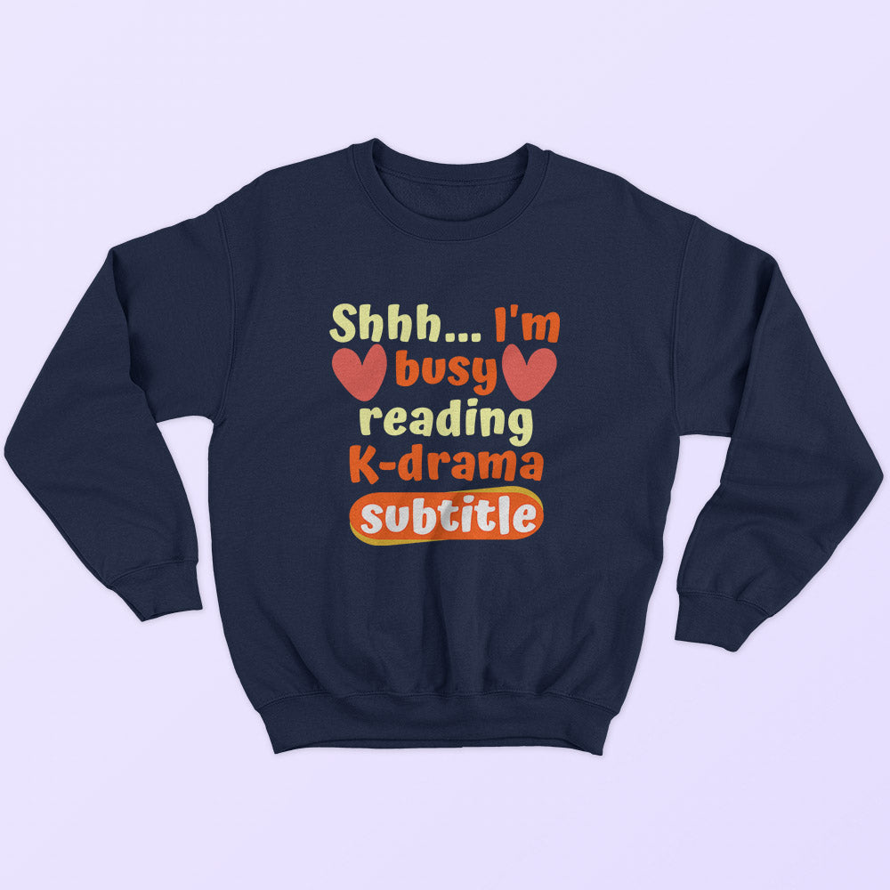 K-Drama Subtitle Sweatshirt - Soul & Peace