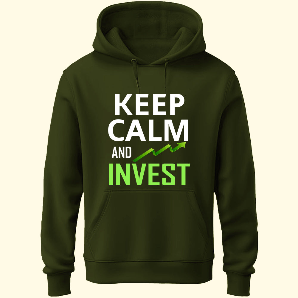 Keep Calm & Invest Unisex Hoodie