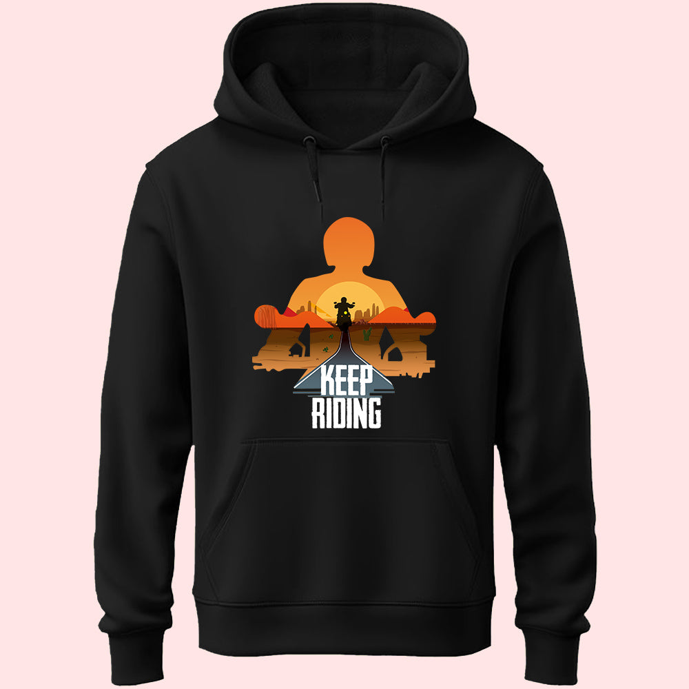 Keep Riding Unisex Hoodie