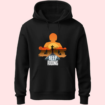 Keep Riding Unisex Hoodie