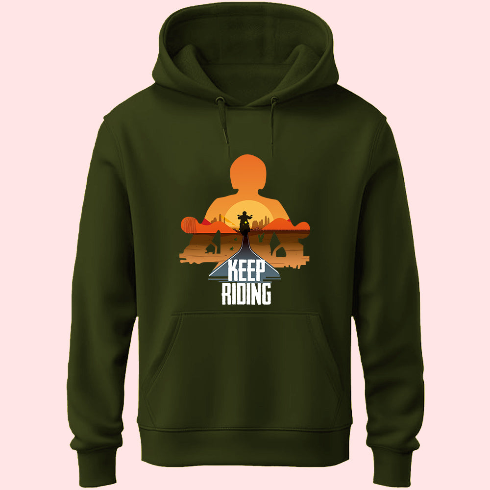 Keep Riding Unisex Hoodie