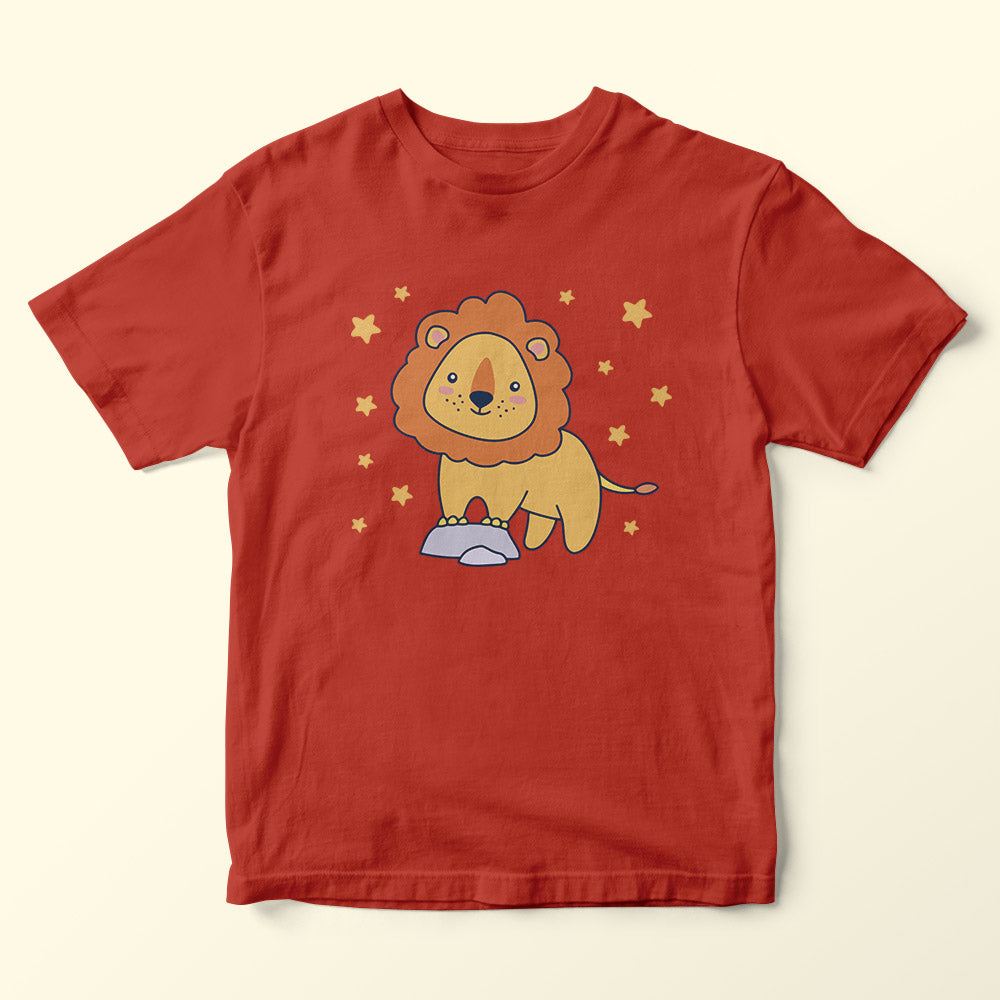 Cute Lion Kids T-Shirt