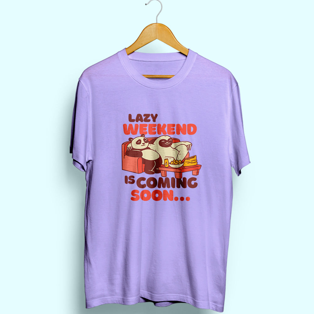 Lazy Weekend Half Sleeve T-Shirt