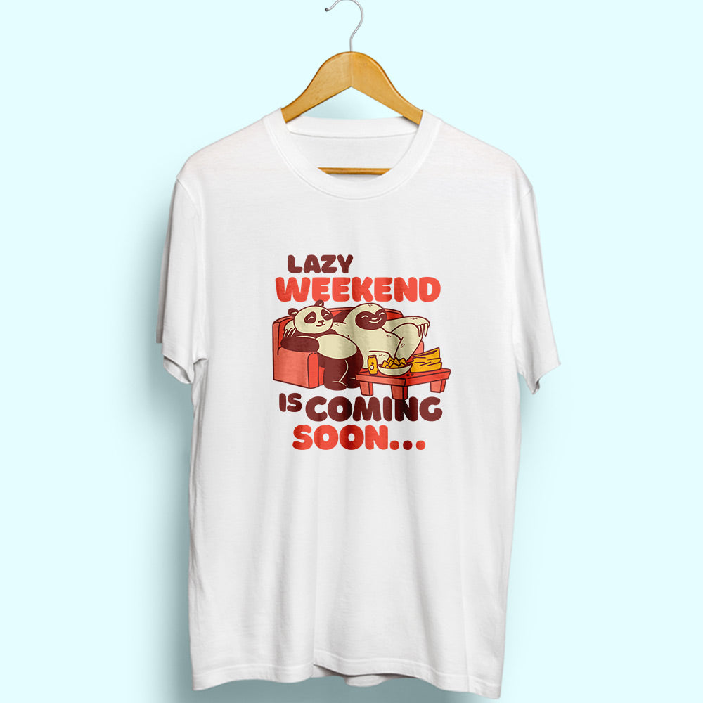 Lazy Weekend Half Sleeve T-Shirt