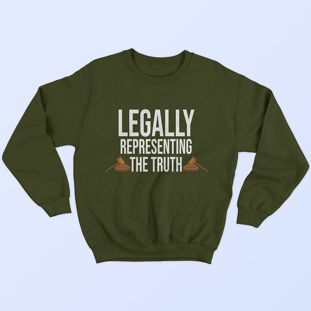Legally Representing The Truth Sweatshirt - Soul & Peace