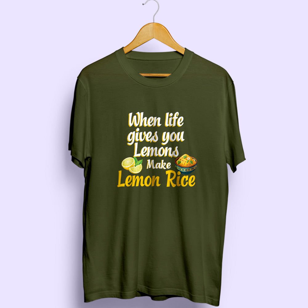 Lemon Rice Half Sleeve T-Shirt - Soul & Peace