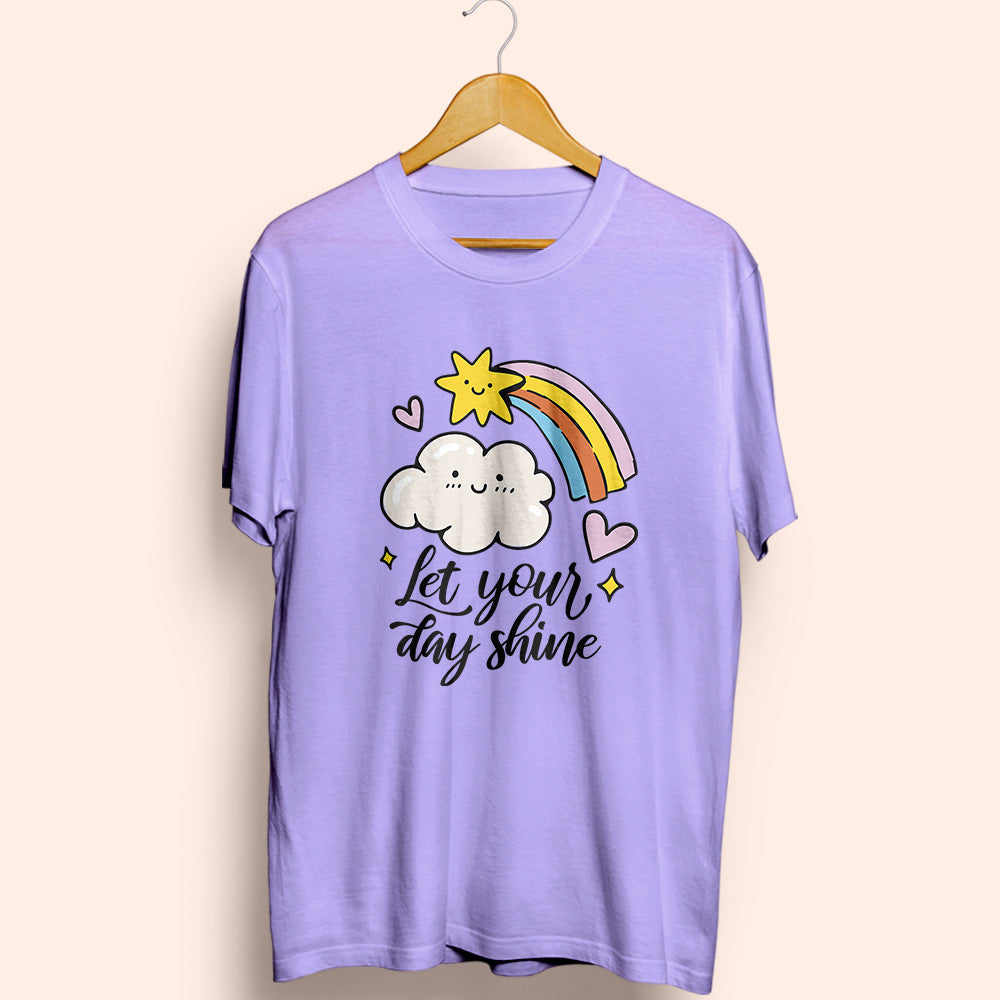 Let Your Day Shine Half Sleeve T-Shirt