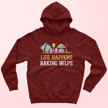 Baking Helps Unisex Hoodie