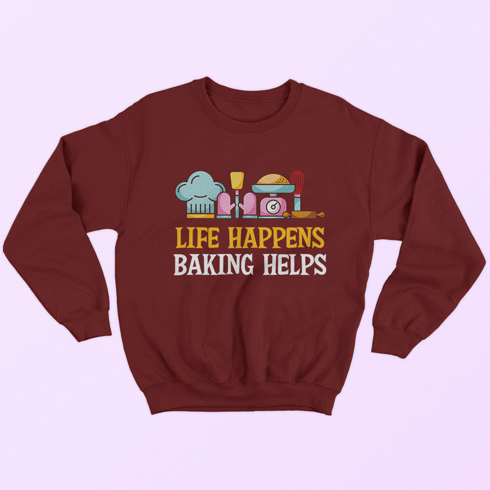 Baking Helps Sweatshirt - Soul & Peace