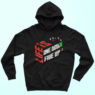 Life Is One Down Unisex Hoodie