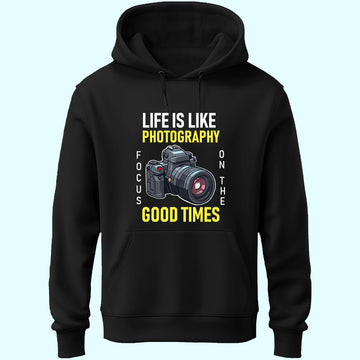 Life Is Like Photography Unisex Hoodie
