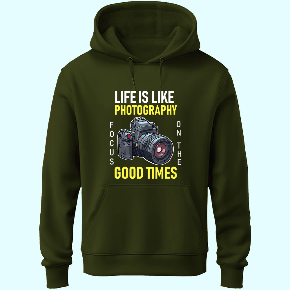 Life Is Like Photography Unisex Hoodie