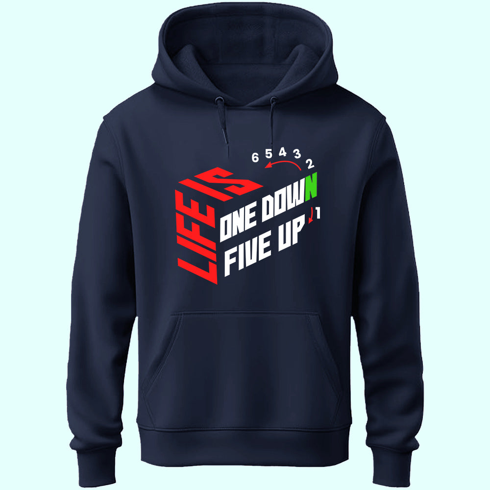 Life Is One Down Unisex Hoodie