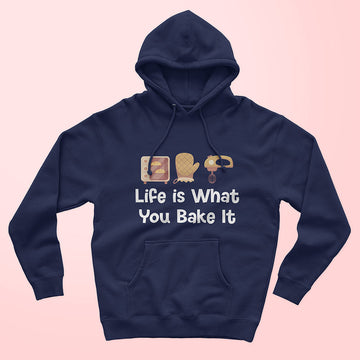 Life Is What You Bake It Unisex Hoodie