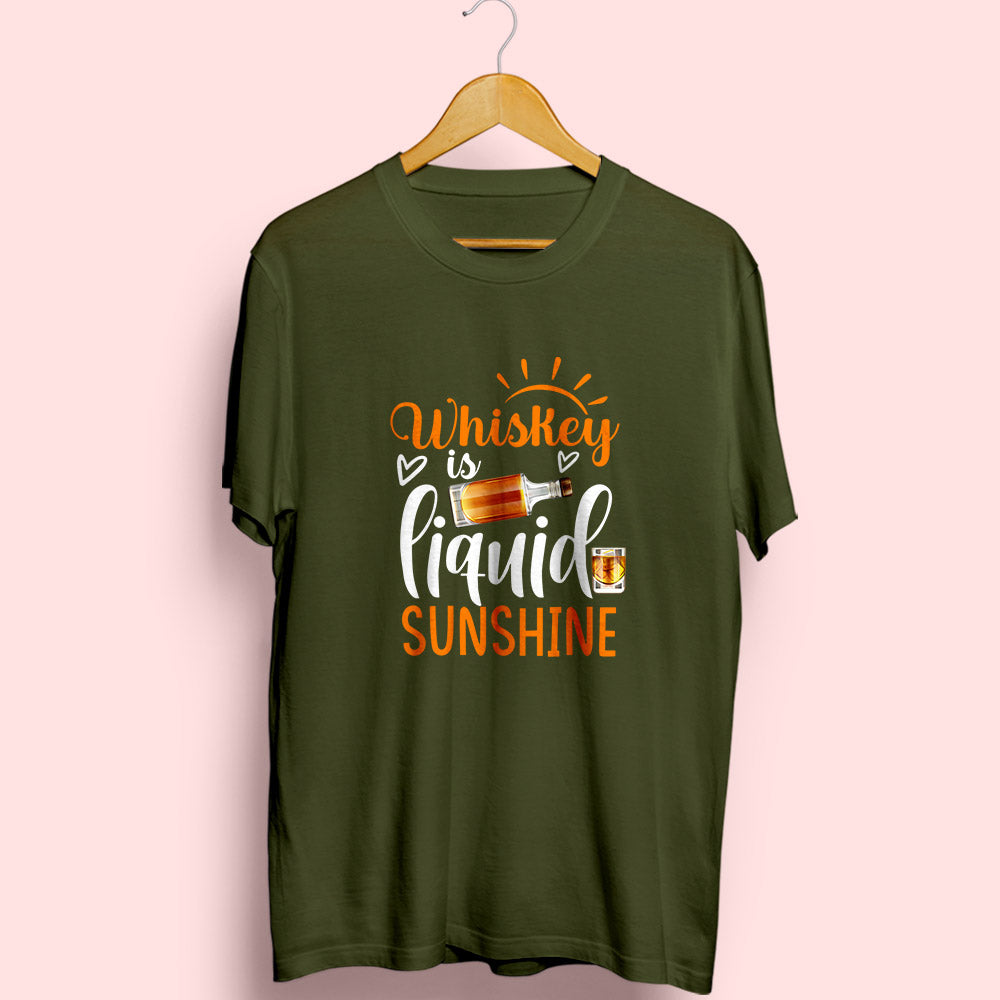 Liquid Sunshine Half Sleeve T-Shirt - Soul & Peace