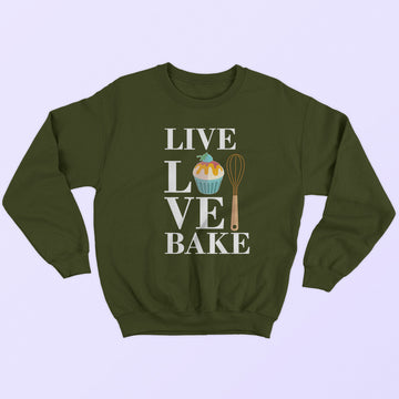 Live Love Bake Sweatshirt