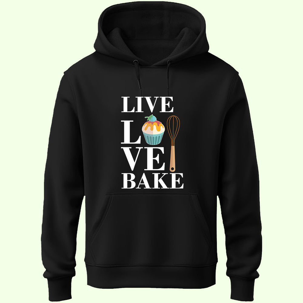 Live Love Bake Unisex Hoodie