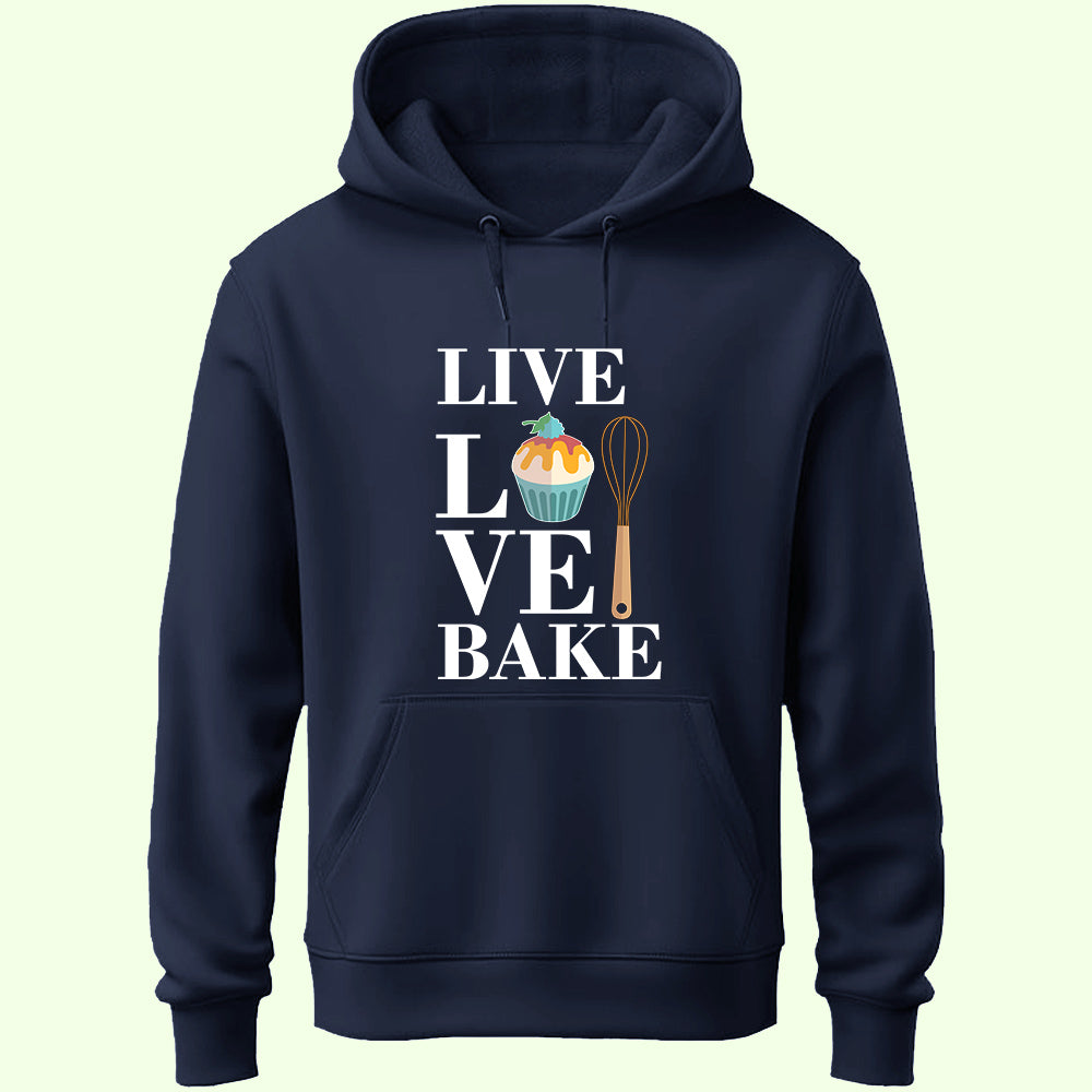 Live Love Bake Unisex Hoodie