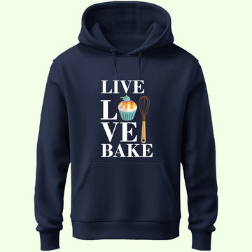 Live Love Bake Unisex Hoodie