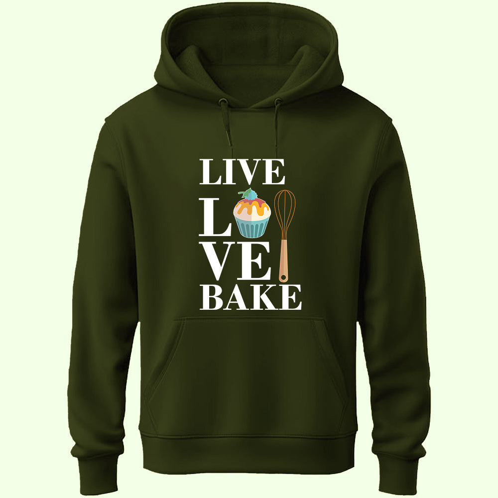 Live Love Bake Unisex Hoodie
