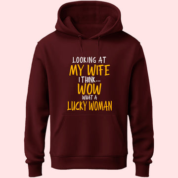 Looking At My Wife Unisex Hoodie