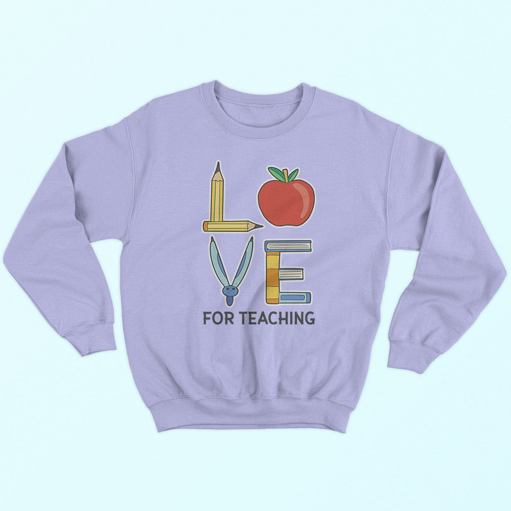 Love For Teaching Sweatshirt - Soul & Peace