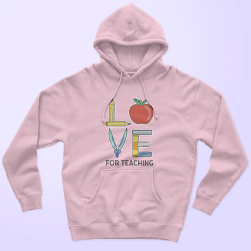 Love For Teaching Unisex Hoodie