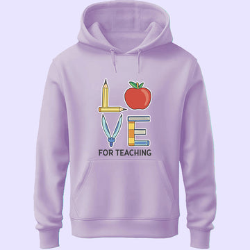 Love For Teaching Unisex Hoodie