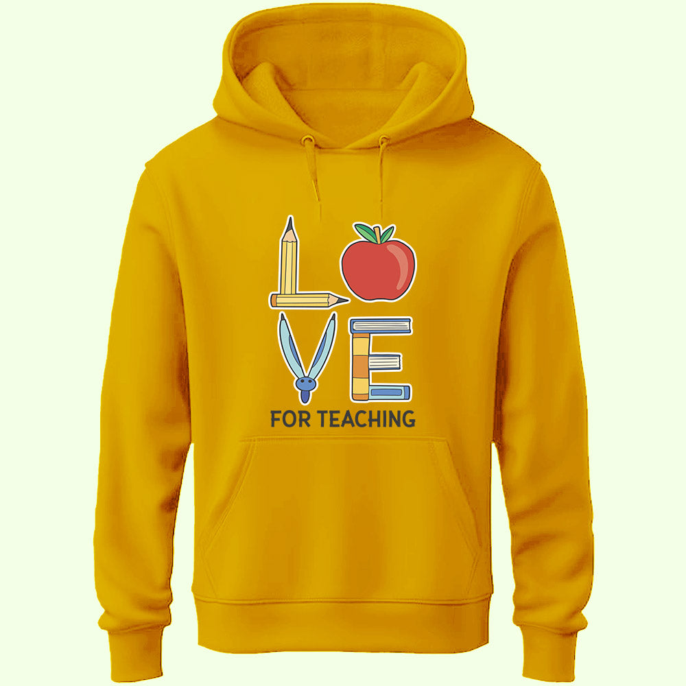 Love For Teaching Unisex Hoodie