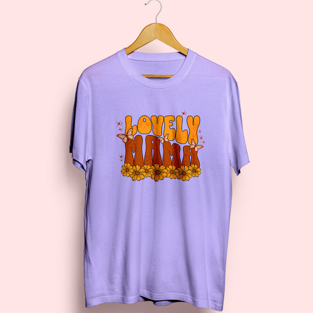 Lovely Mama Half Sleeve T-Shirt - Soul & Peace