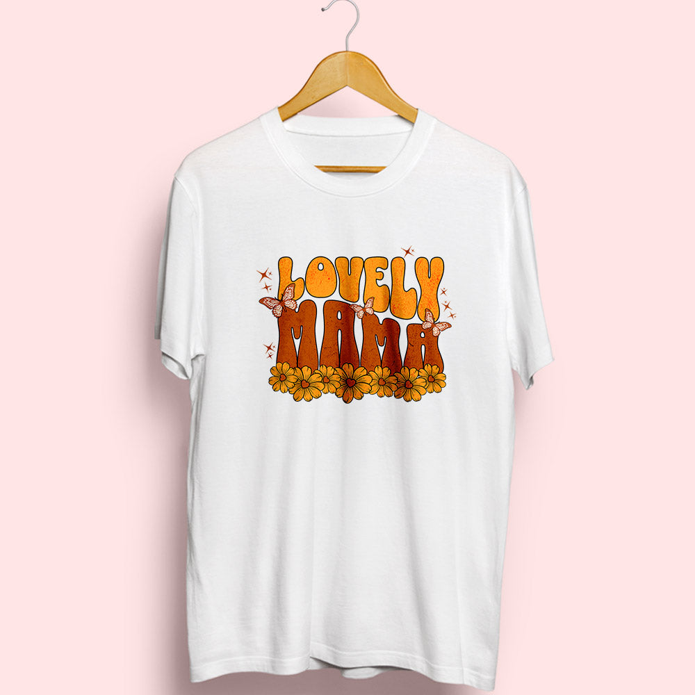 Lovely Mama Half Sleeve T-Shirt - Soul & Peace