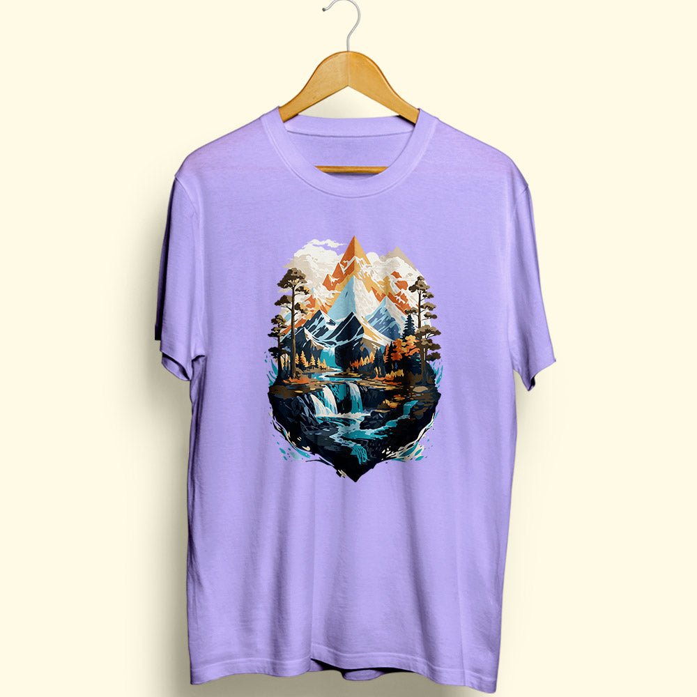 Majestic Winter Half Sleeve T-Shirt - Soul & Peace