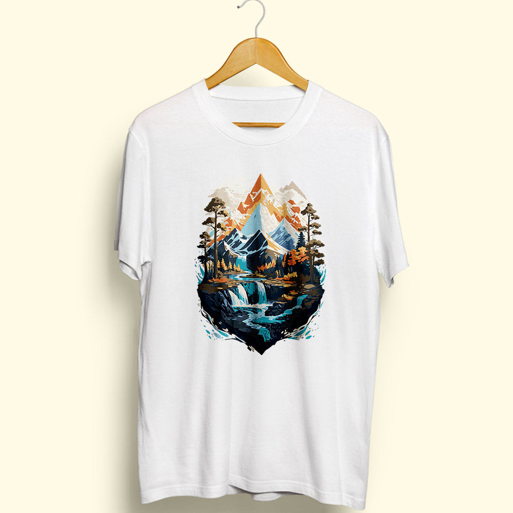Majestic Winter Half Sleeve T-Shirt - Soul & Peace