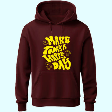 Make Today A Happy Day Unisex Hoodie
