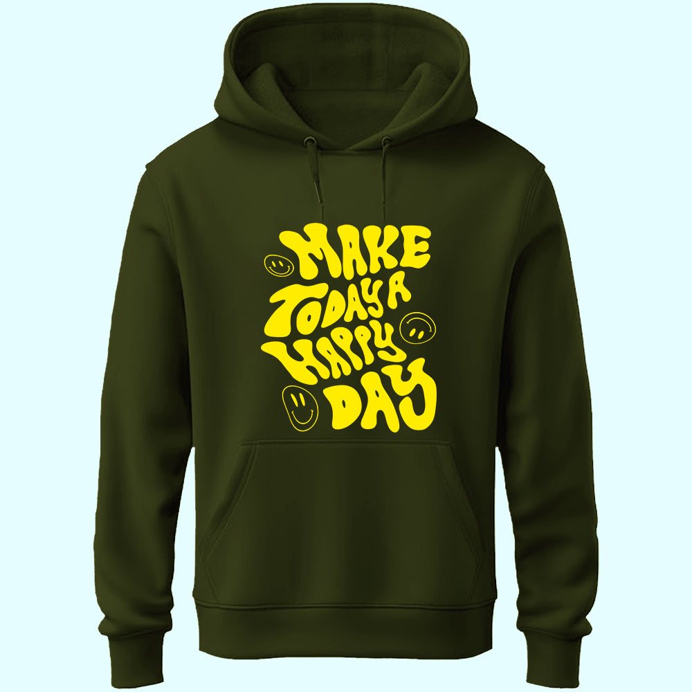 Make Today A Happy Day Unisex Hoodie