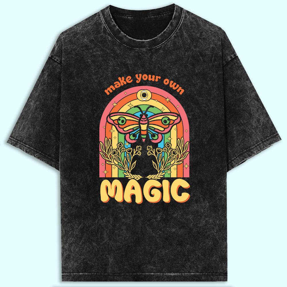 Make Your Own Magic Acid Wash Oversized T-Shirt