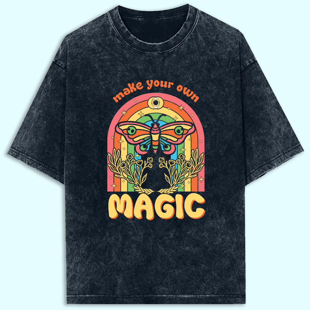 Make Your Own Magic Acid Wash Oversized T-Shirt