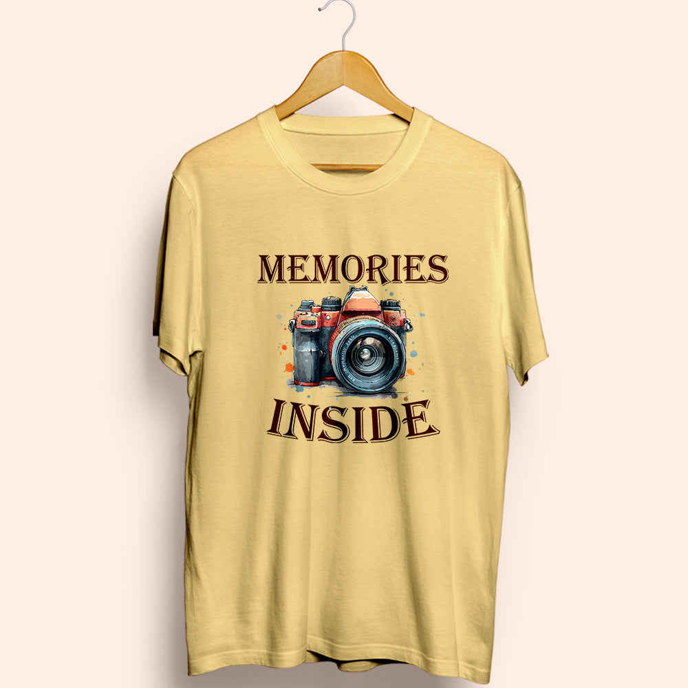 Memories Inside Half Sleeve T-Shirt